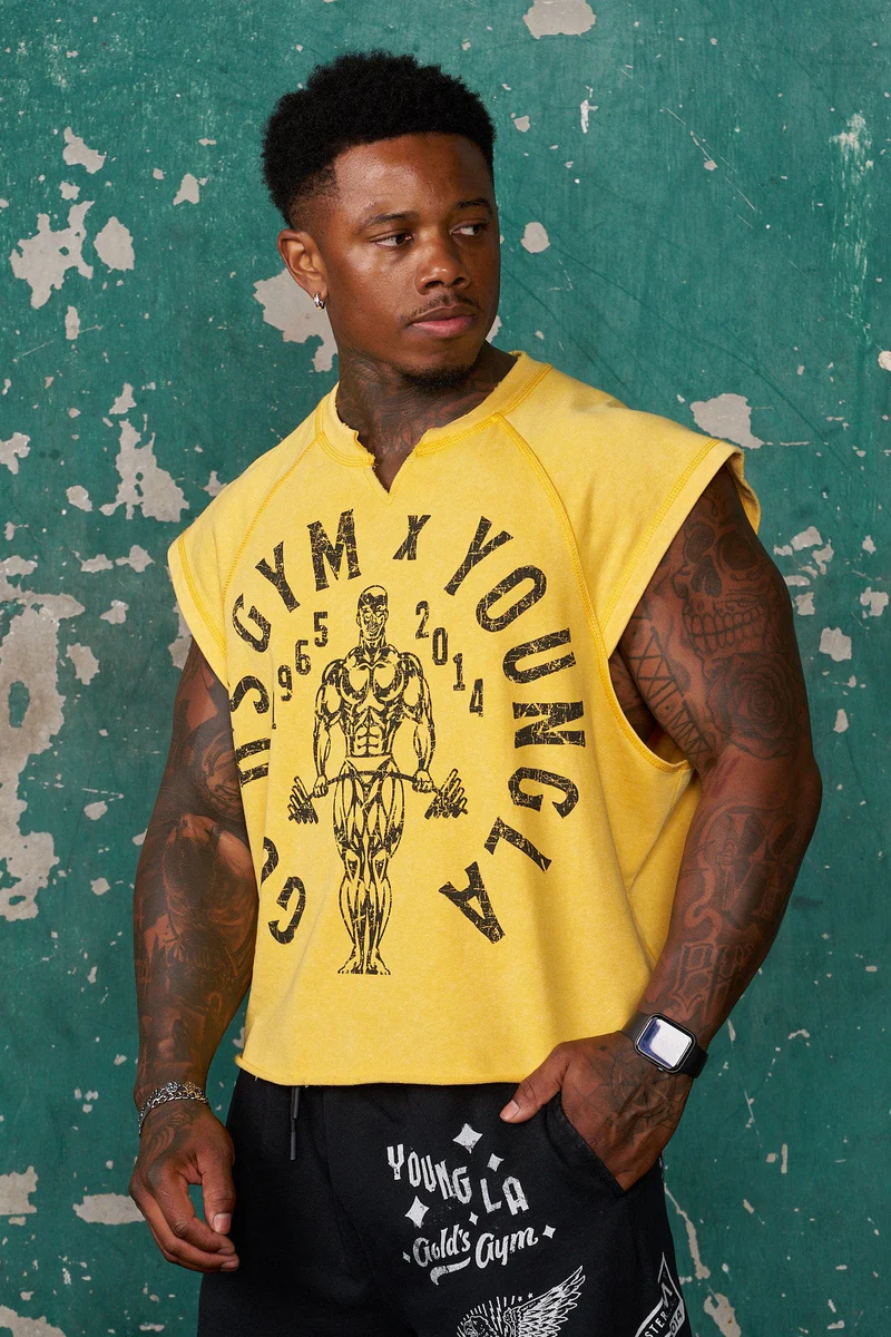 5069 - Golds Gym Vintage Cut Offs // YoungLA