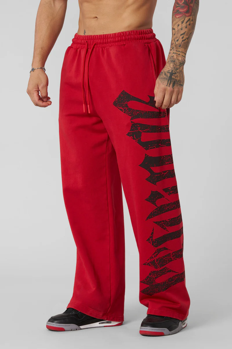 2016 - Revenge Joggers Red Wash // YoungLA