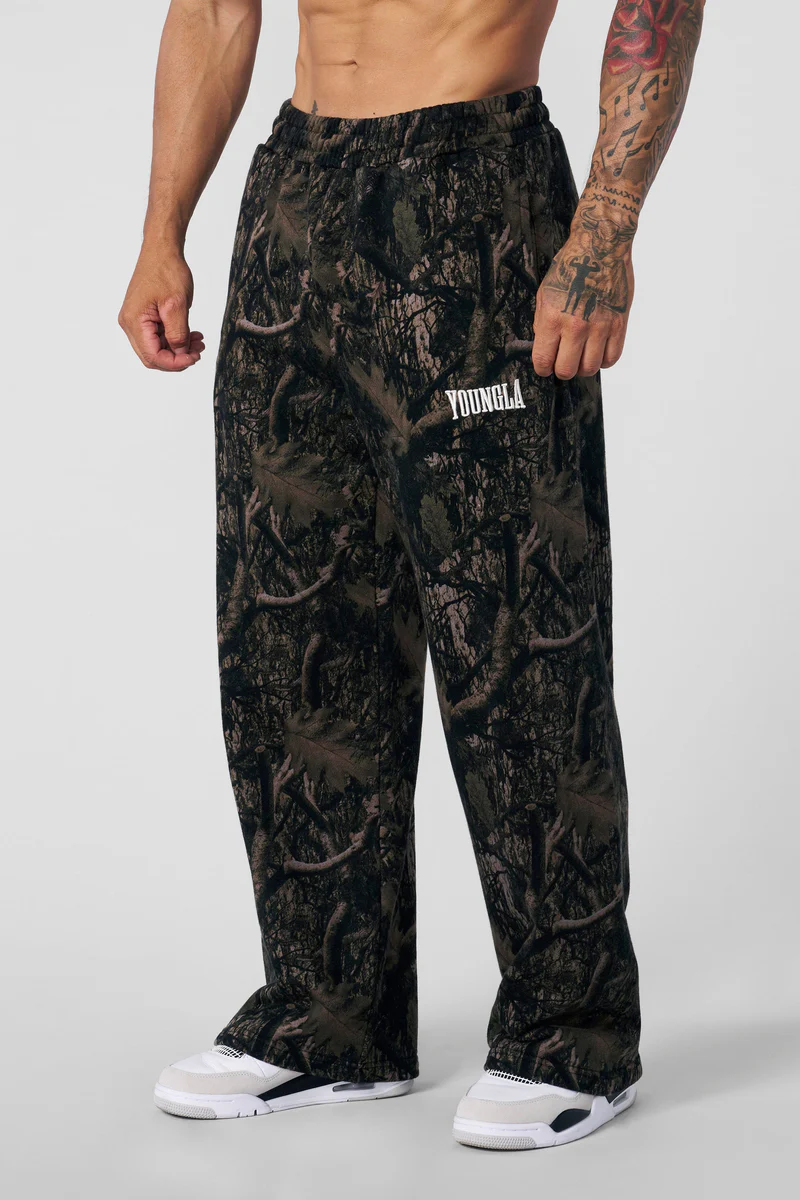 2133 - Tree Camo Baggy Sweats // YoungLA