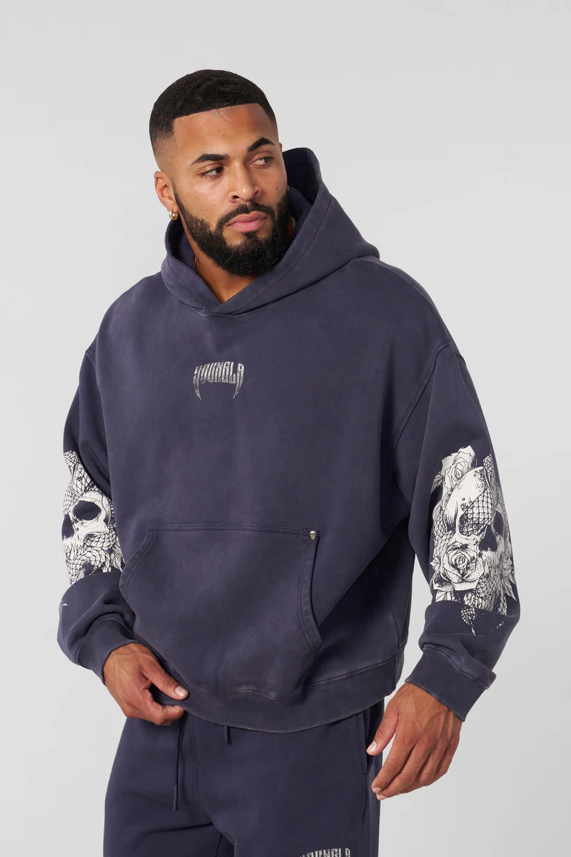 5125 - The Dawn Collection - Hoodies Purple Wash //YoungLa