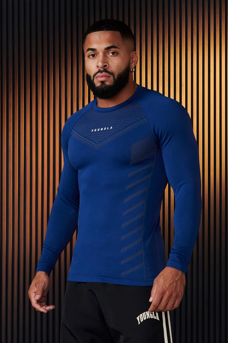 833 - Superhero Compression Dark Blue // YoungLa