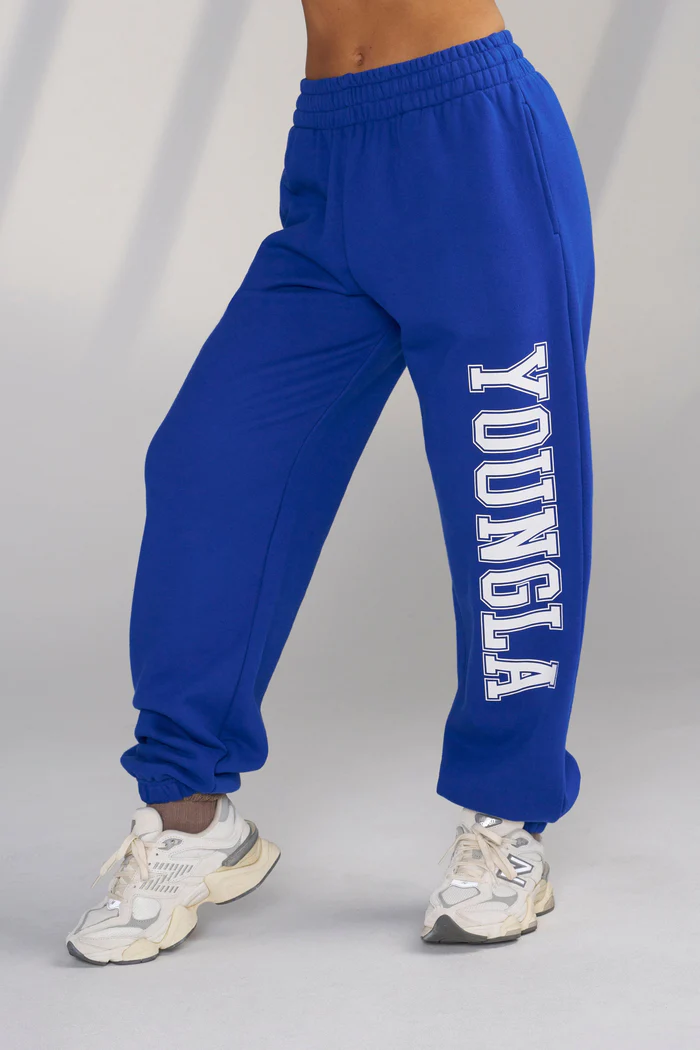 W223 - Campus Joggers Royal Blue // YoungLa