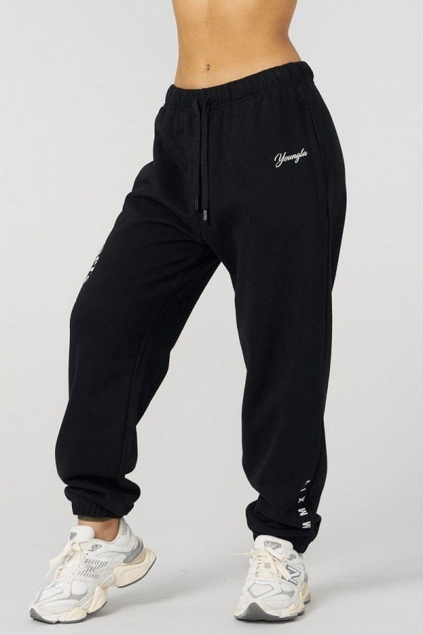 W228 Revolve Joggers Black // YoungLa