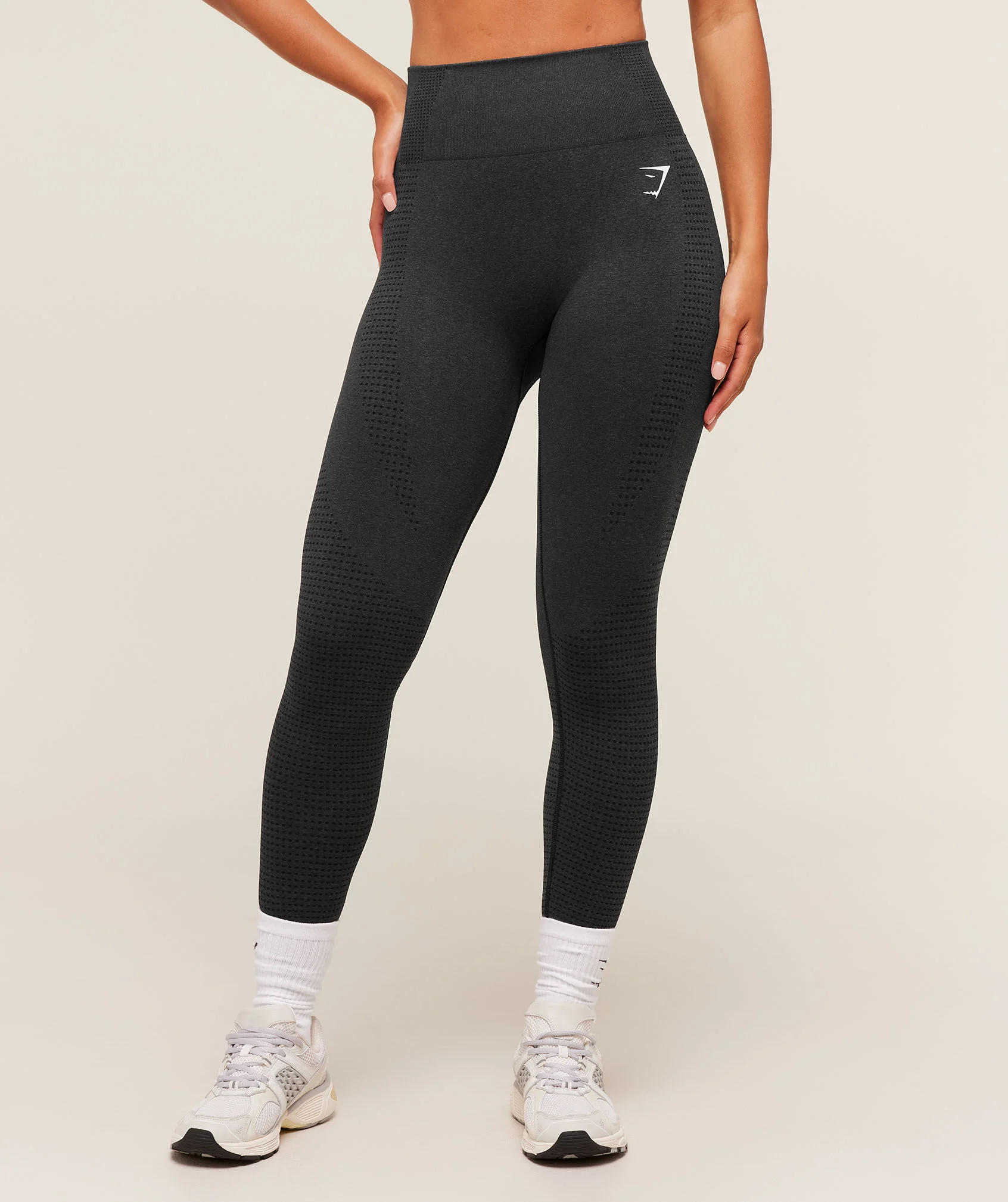 Vital Leggings Cobalt Black marl