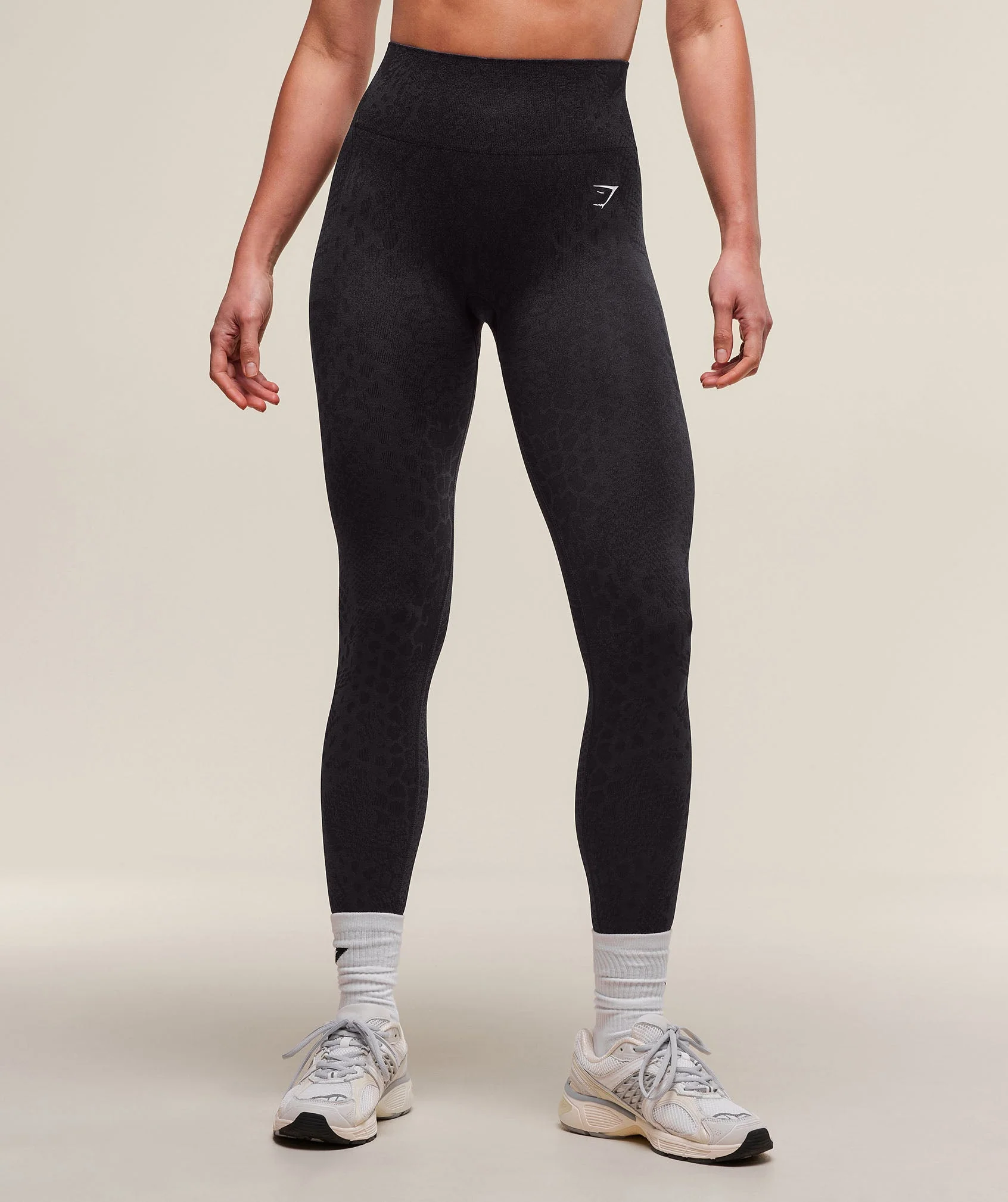 Adapt X Whitney Animal Seamless Leggings Black