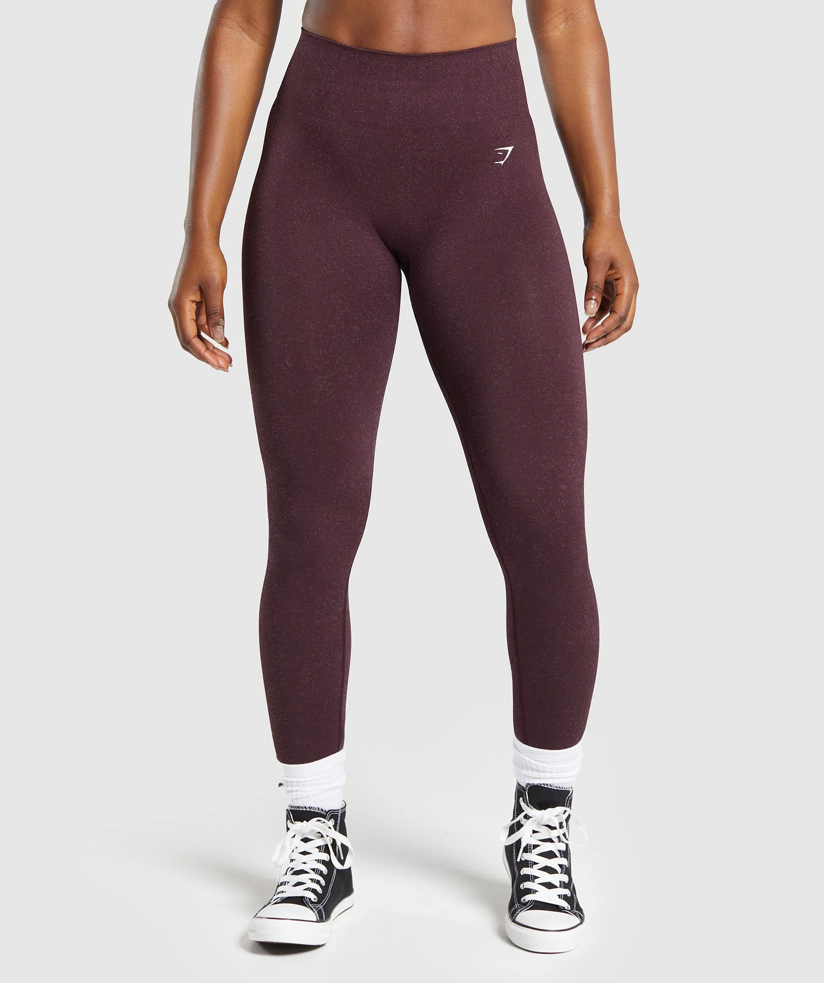 Adapt Fleck Leggings Depth Purple | GYMSHARK
