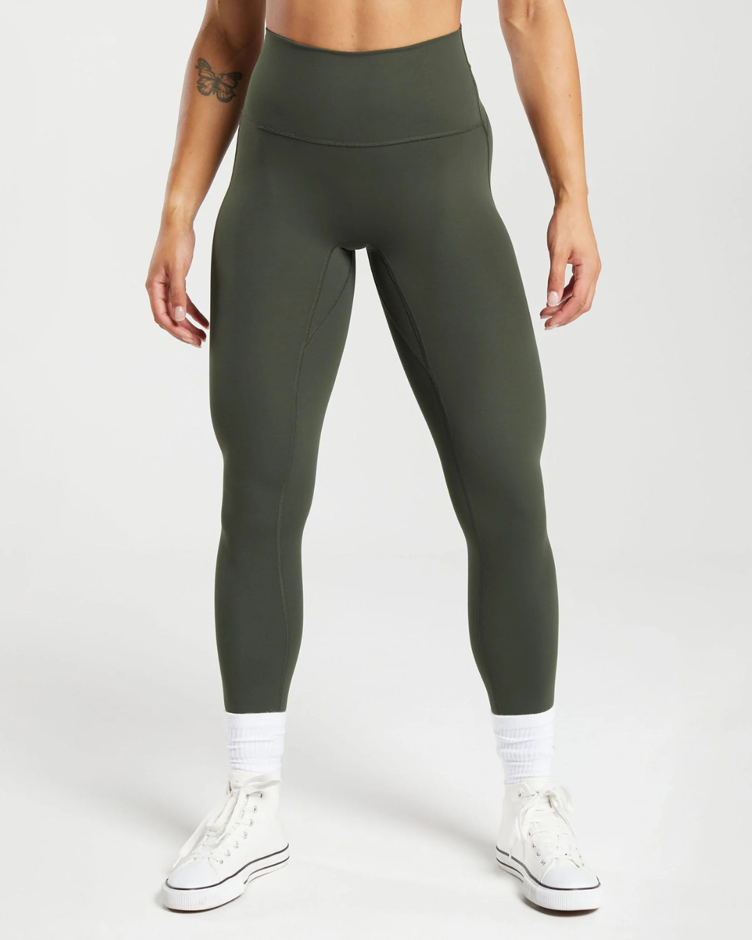 Legacy Regular Leggings Deep Olive Green