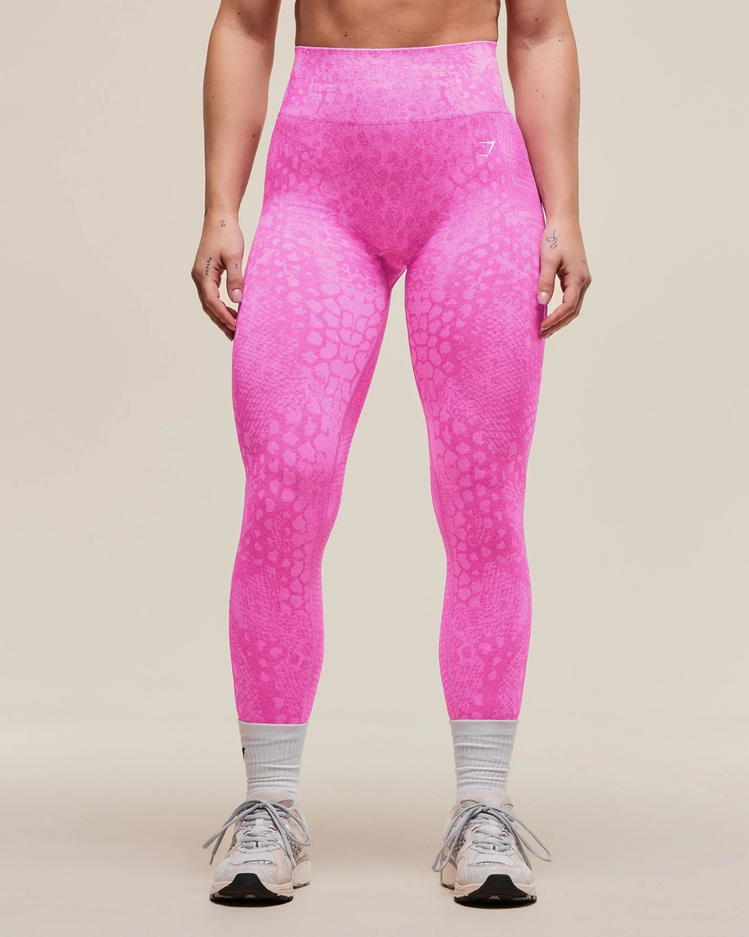 Adapt X Whitney Animal Seamless Leggings Sour Pink