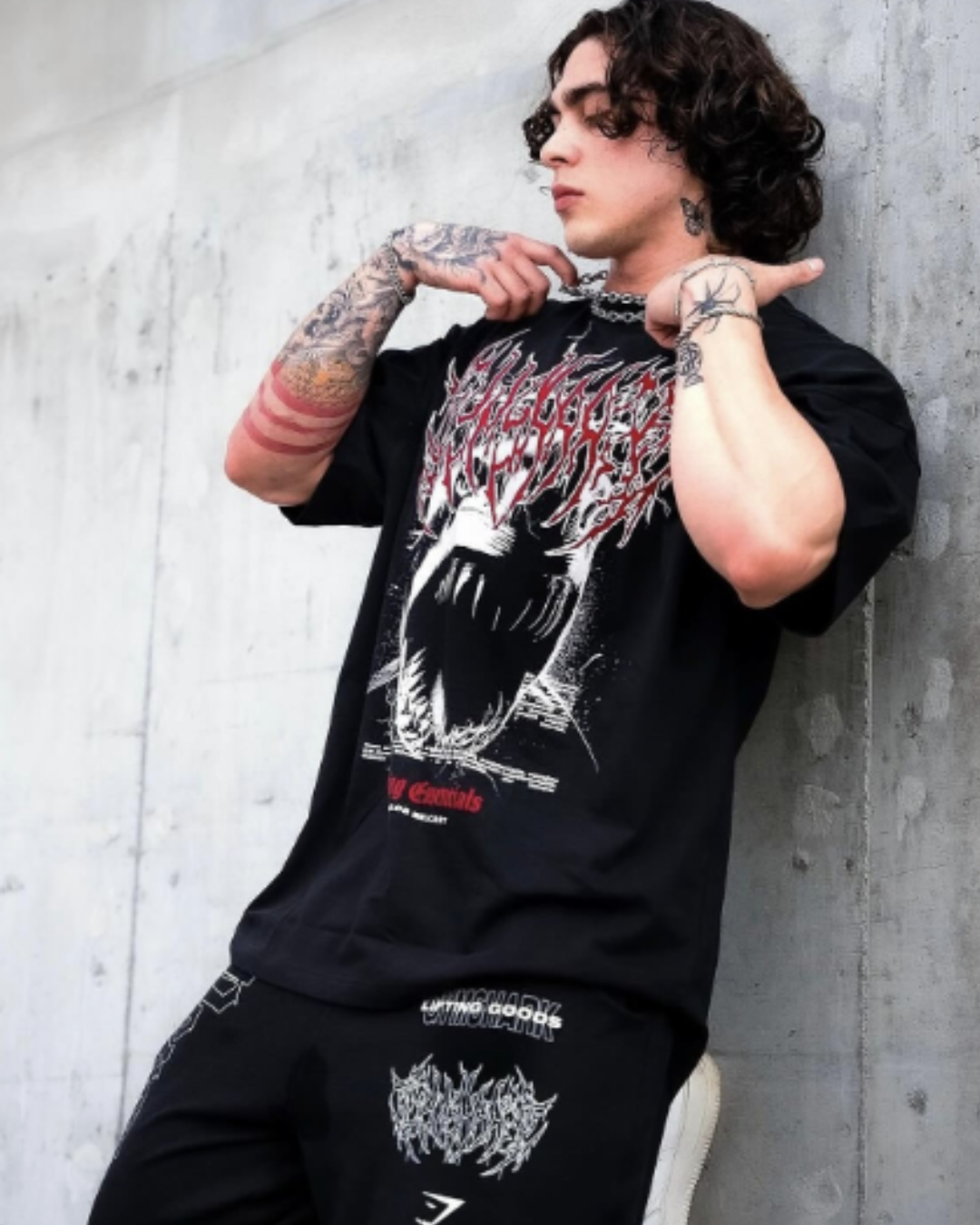 Carlos x Rest Day Essential T-Shirt // GYMSHARK