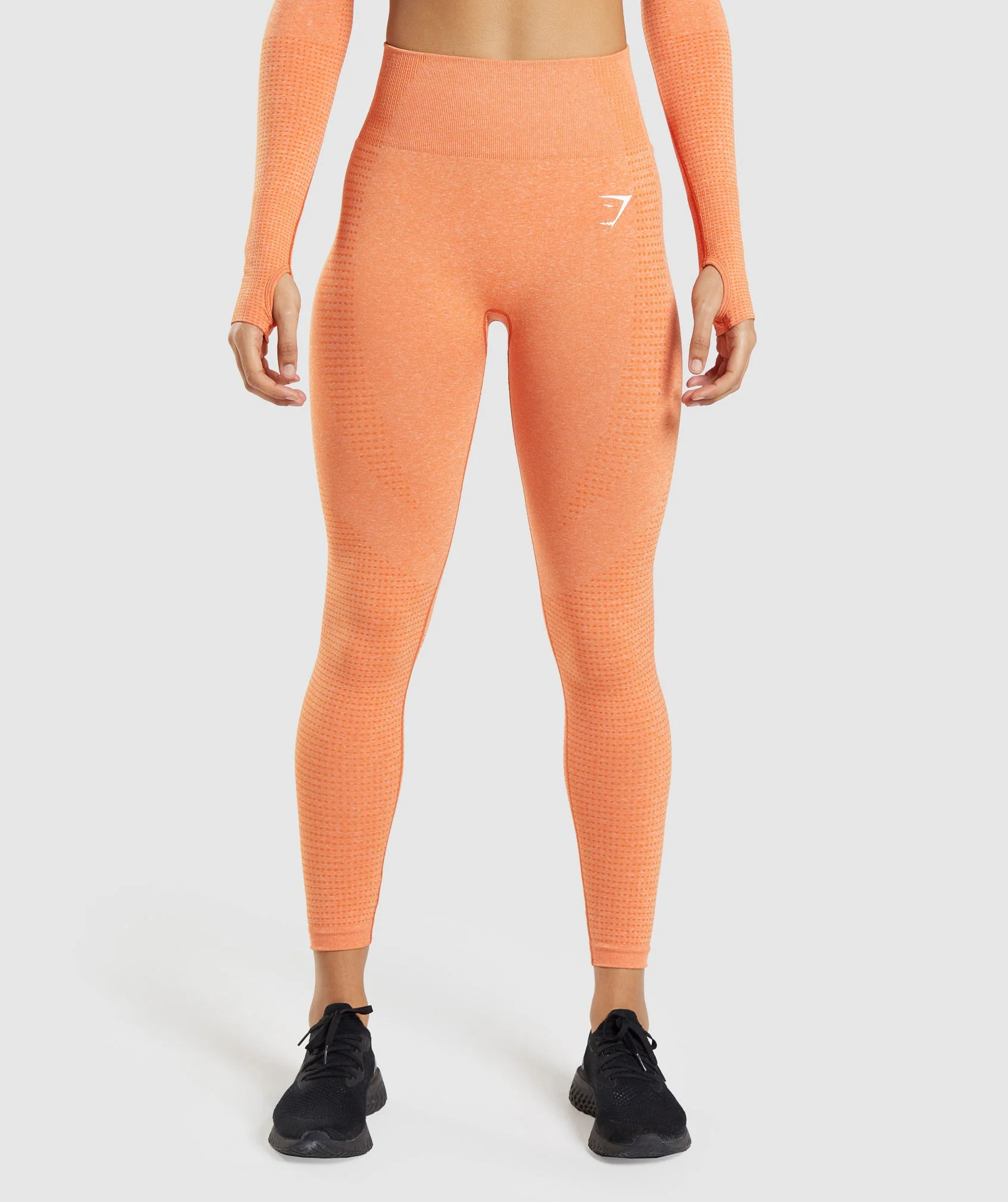 Vital Leggings Apricot Orange Marl