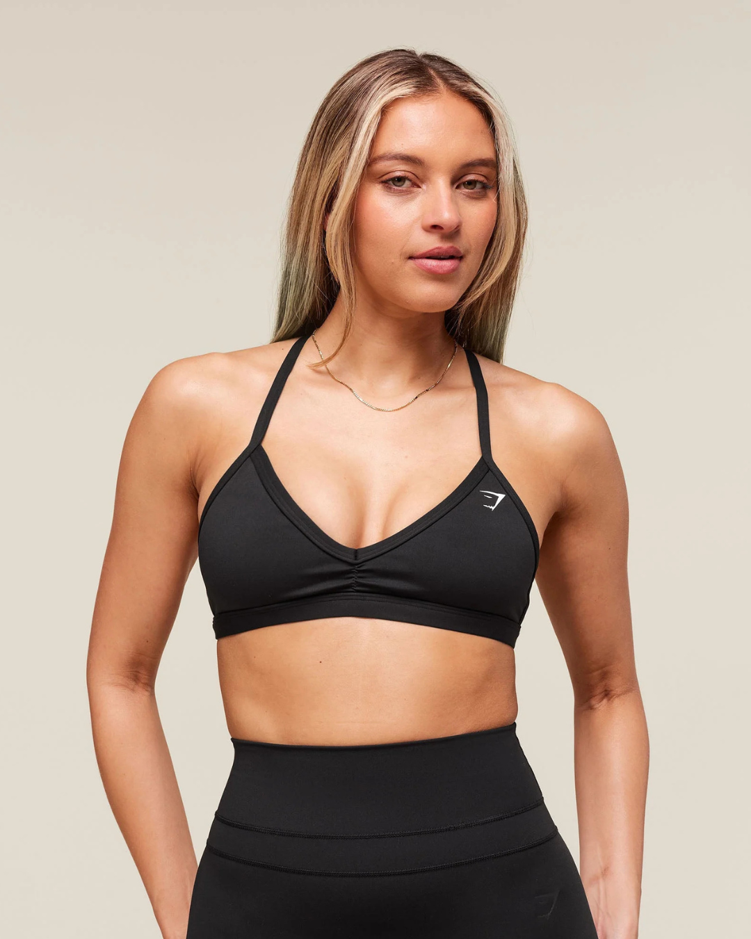 Minimal Sports Bra Black