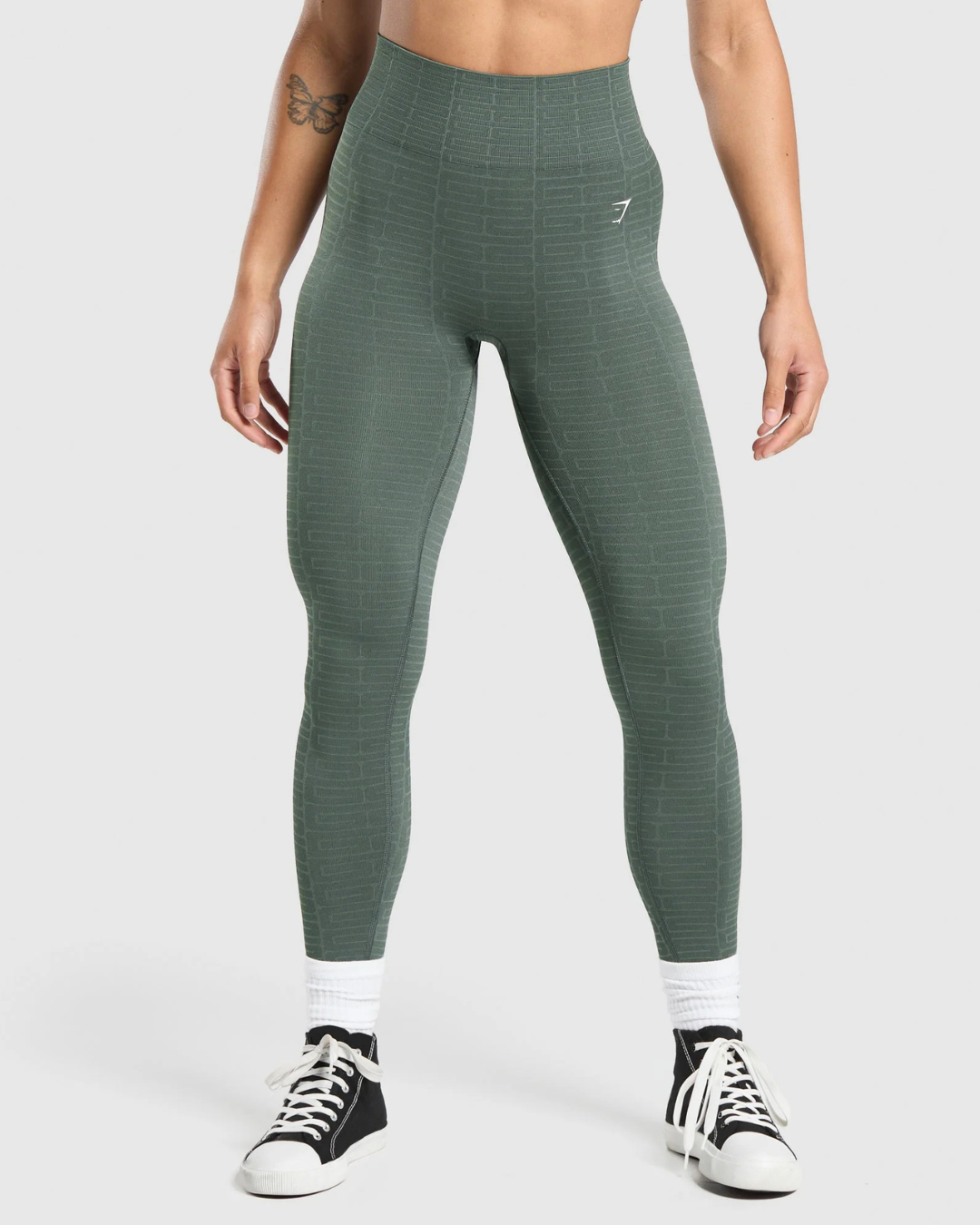 Adapt Monogram Seamless Legging Teal