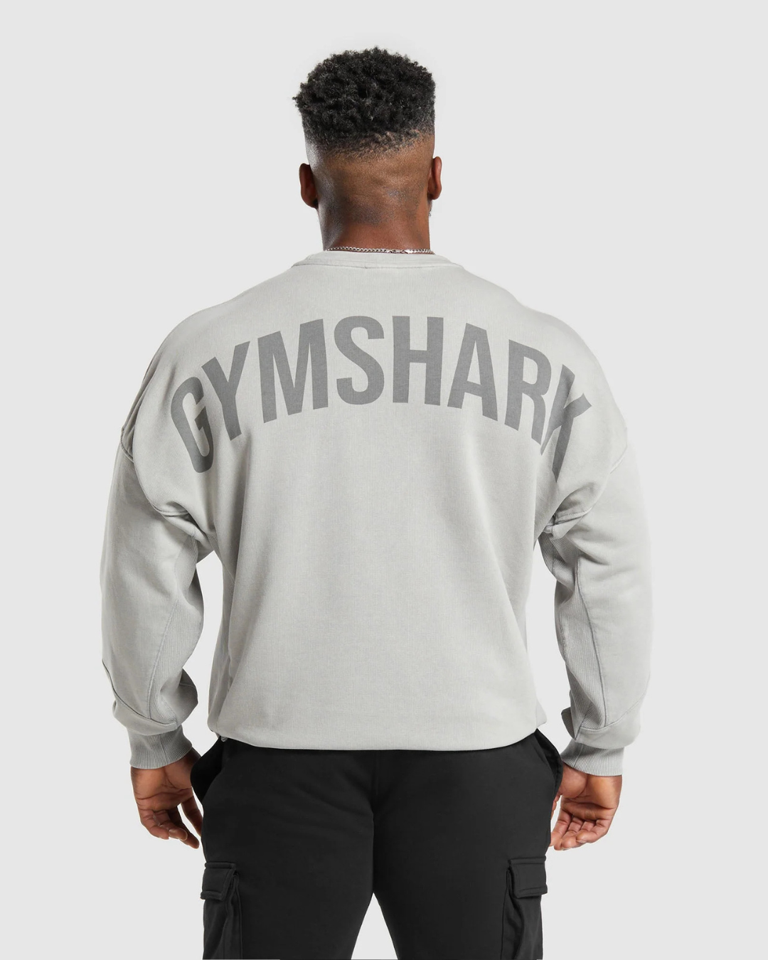 Power Washed Crew Smoked Grey