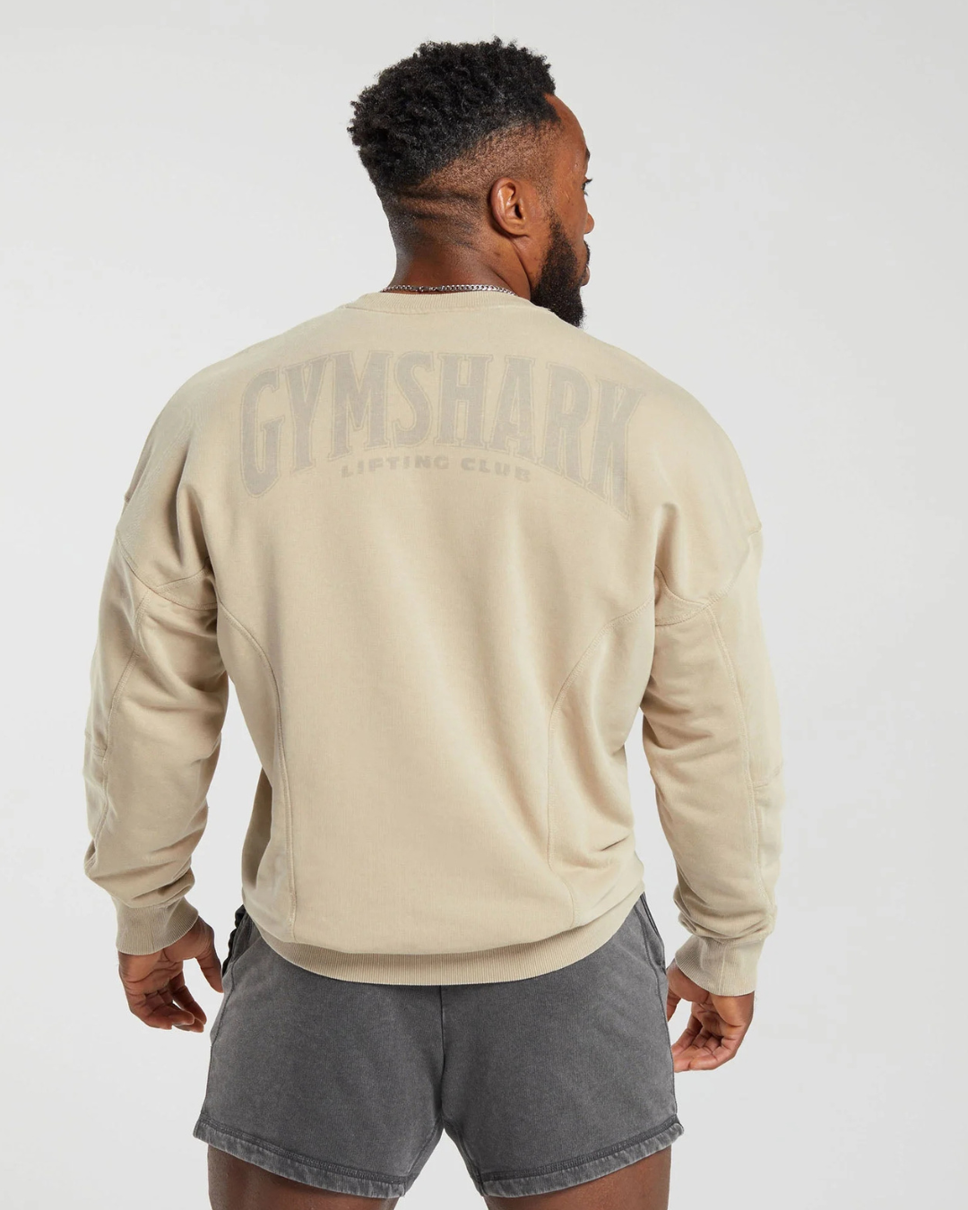 Heritage Washed Crew Deset Beige