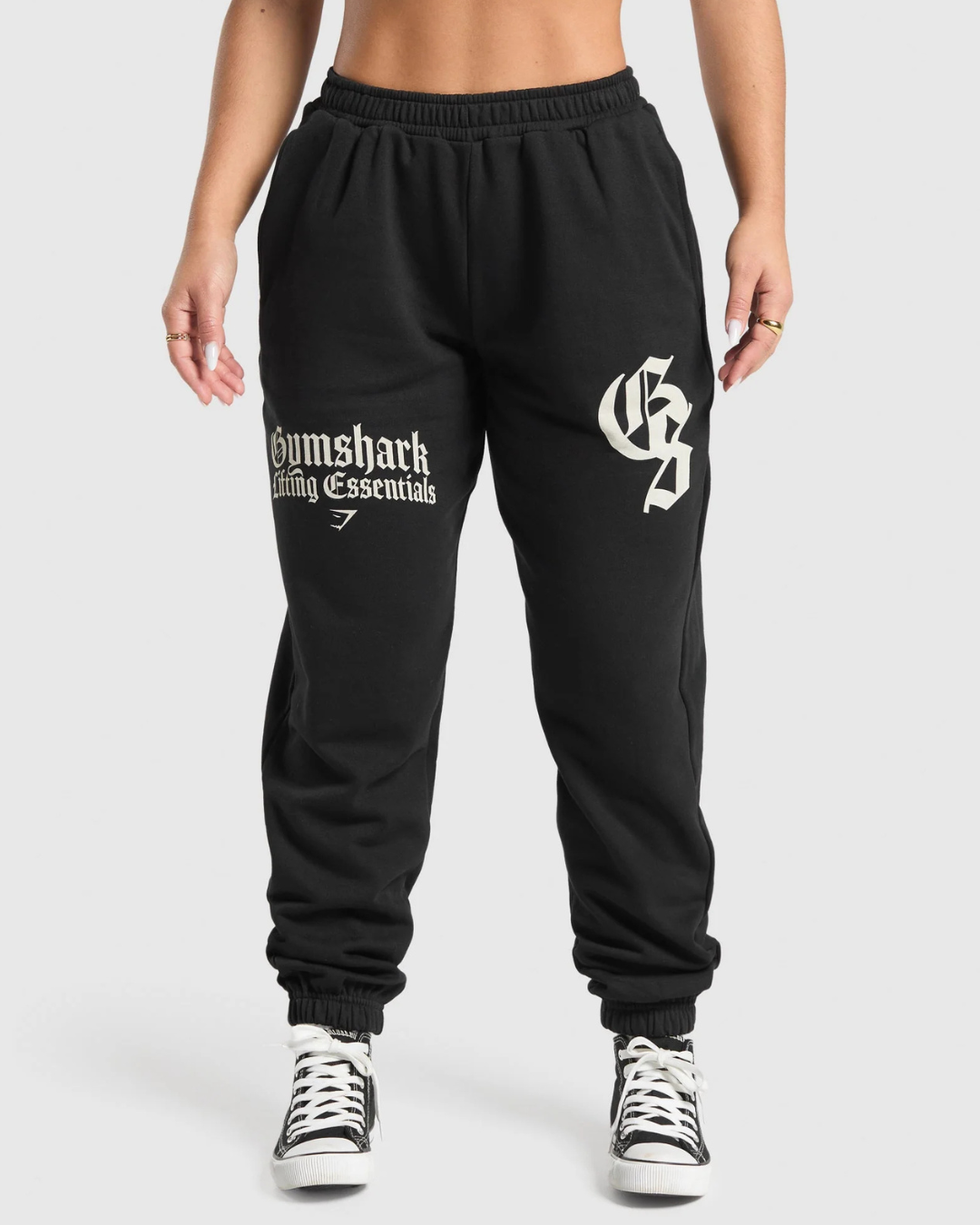 Lifting Essentials Oversized Joggers Black