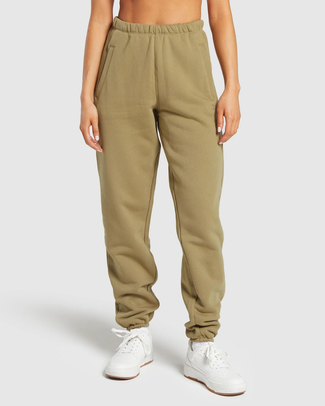 Heavyweight Loopback Sweat Joggers Troop Green