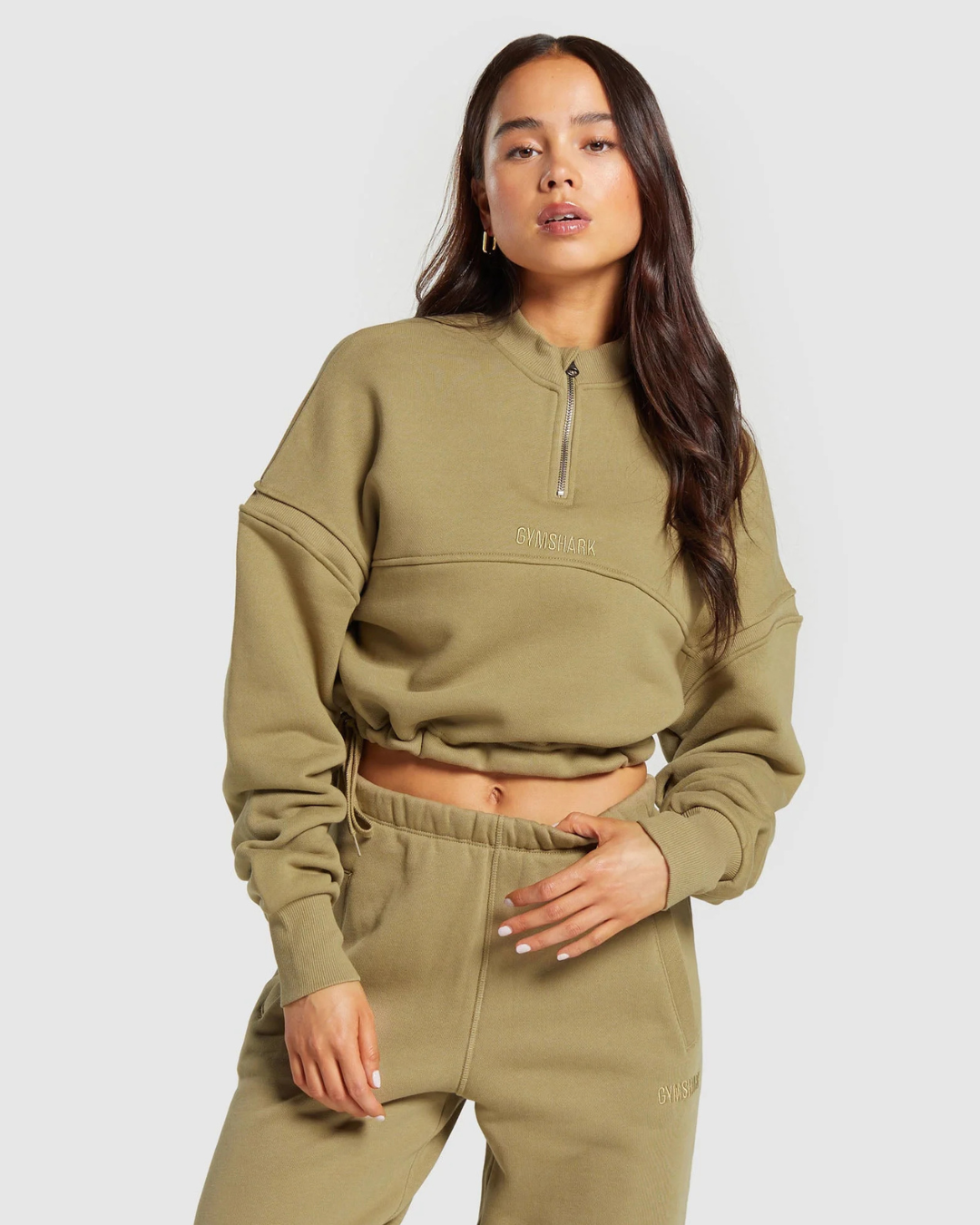 Heavyweight Loopback Sweat Pullover Troop Green