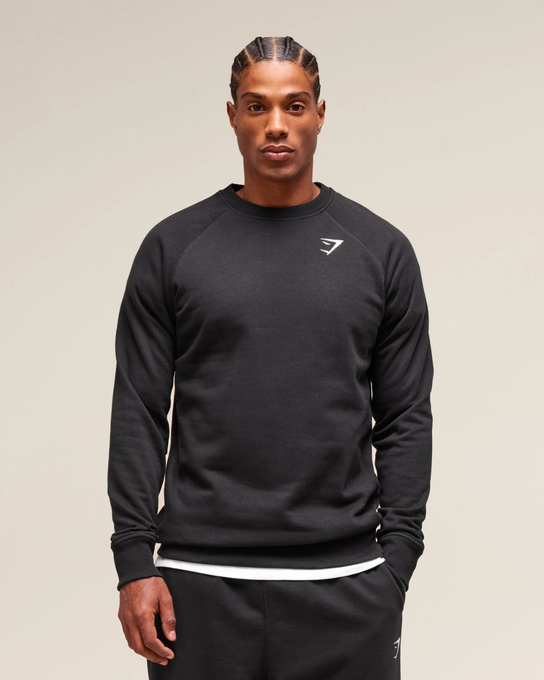 Crest Sweatshirt Black