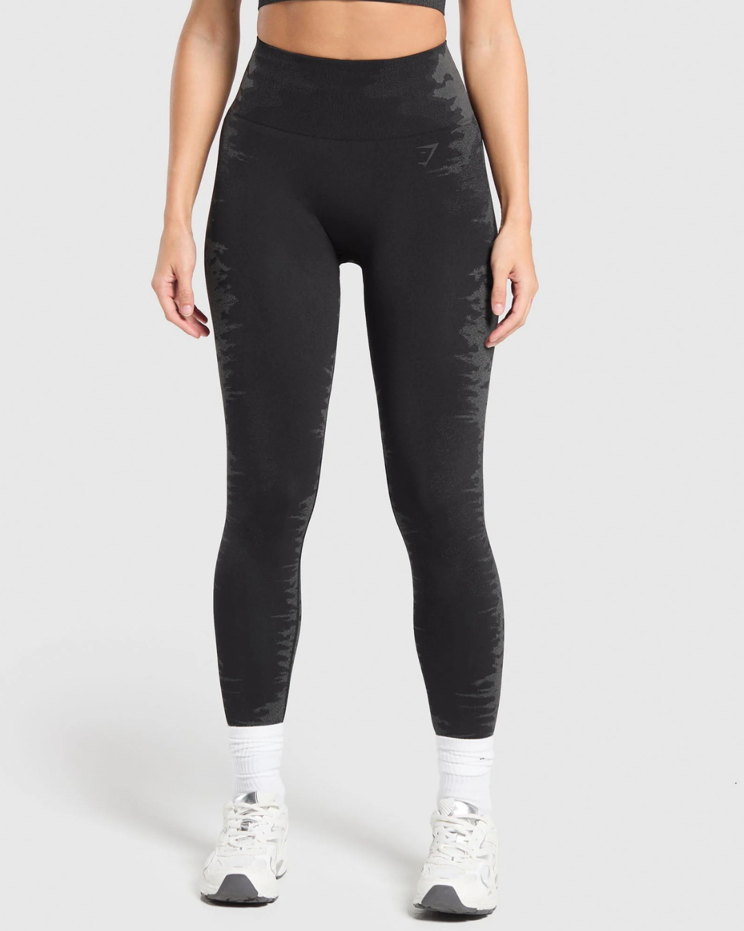 Caged Seamless Leggings Black
