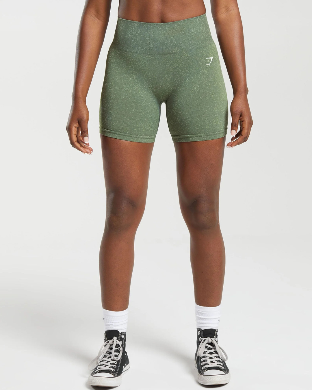 Adapt Fleck Seamless Shorts Dusk Green