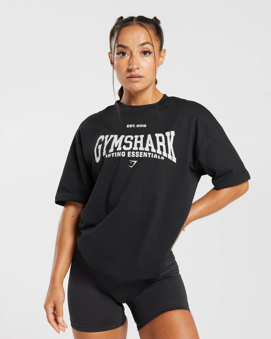 Lifting Essentials Oversized T-shirt Black