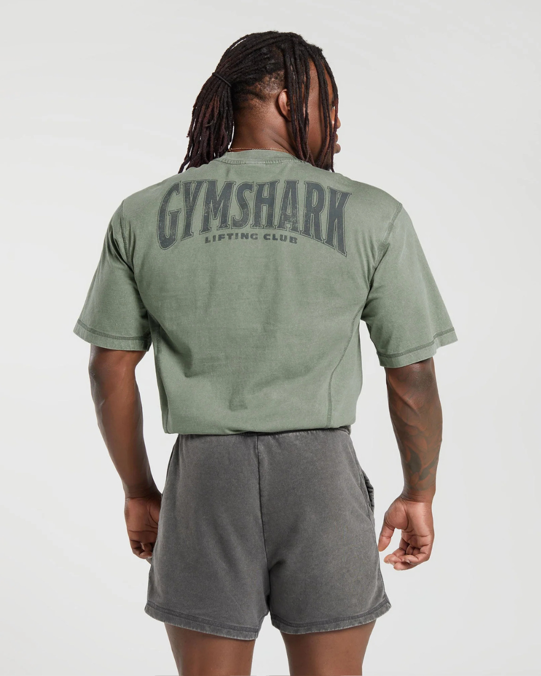 Heritage Washed T-Shirt Dusk Green