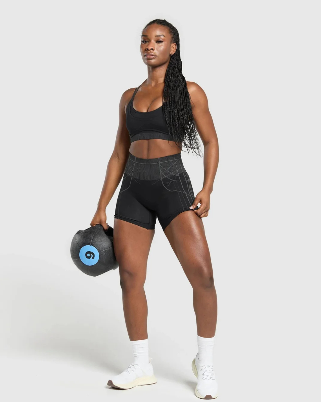 Conjunto Apex Seamless Black //GYMSHARK