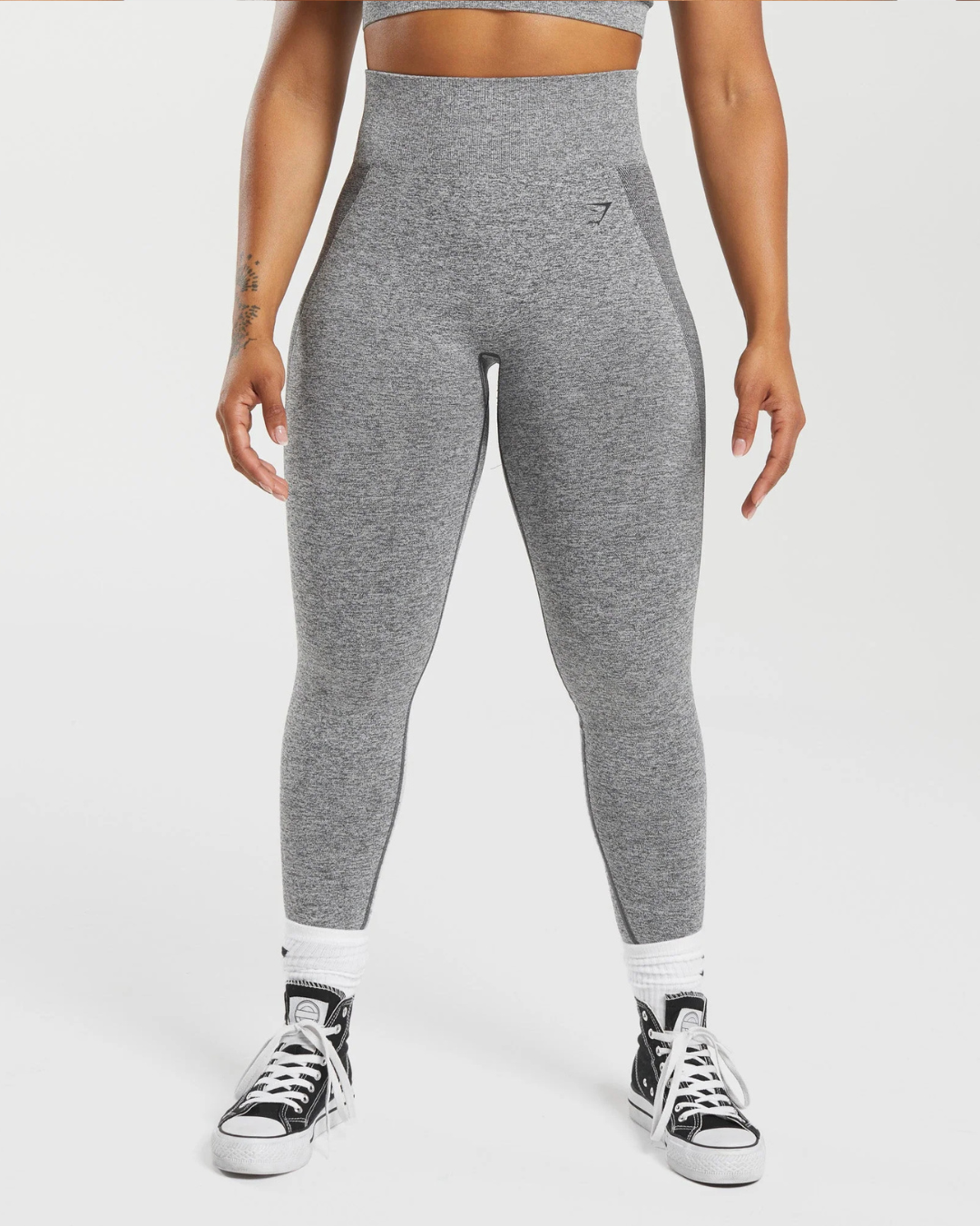 Flex High Waisted Legging Charcoal Marl