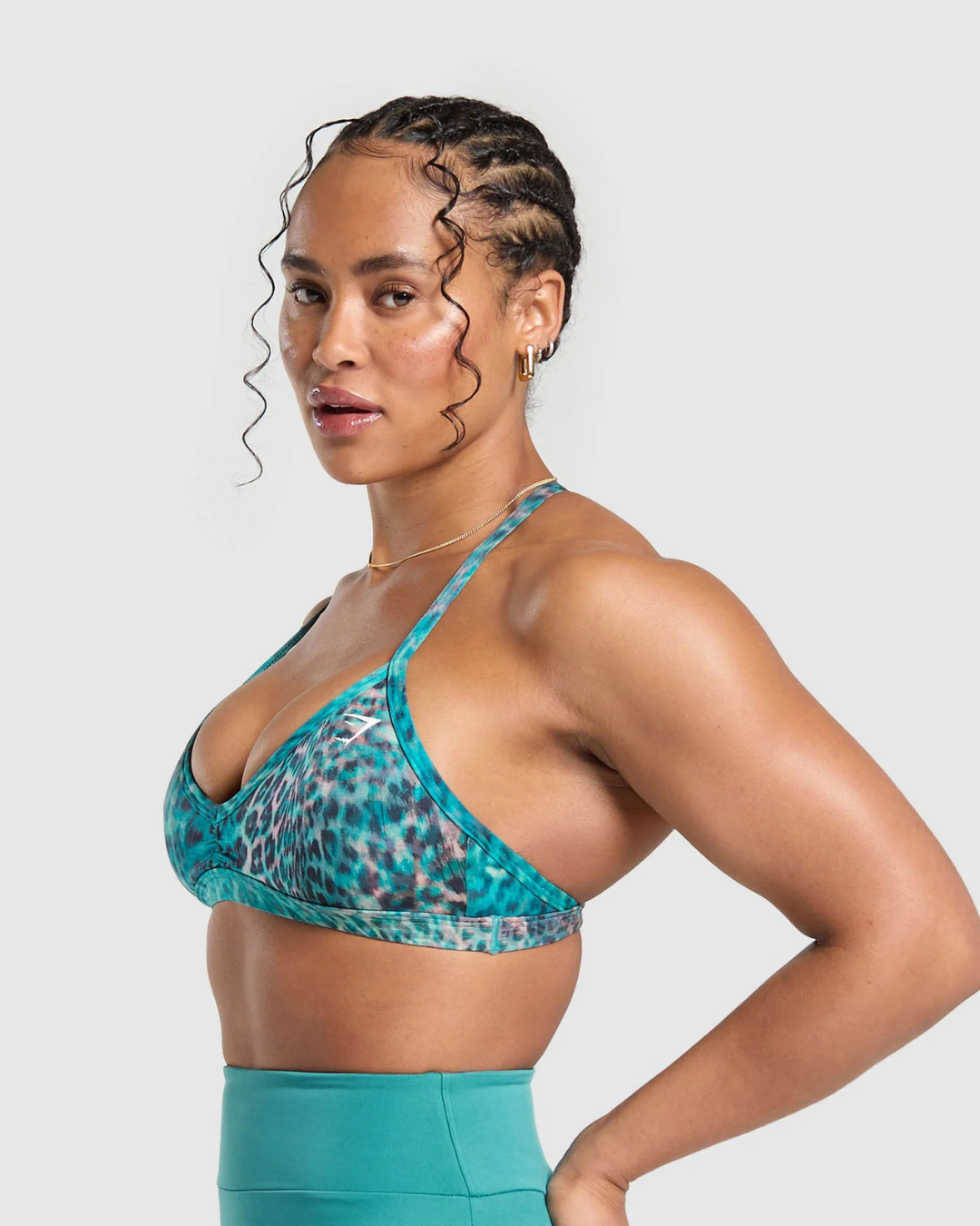 Power x Minimal Sports Bra Bondi Teal