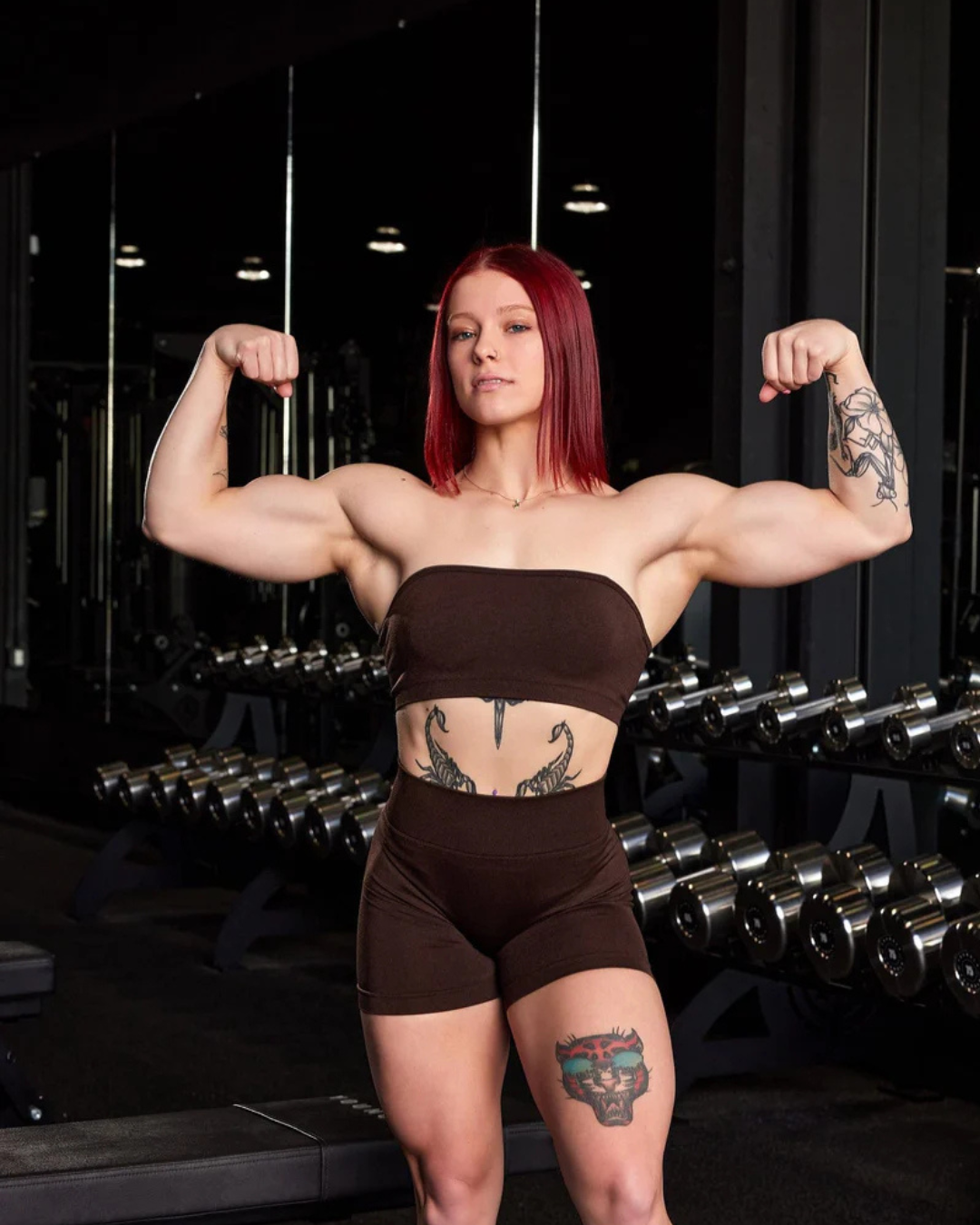 Conjunto (2pz) Curve seamless Bossy //YOUNGLA